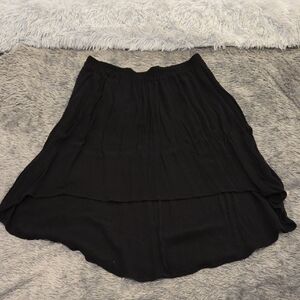 Cotton On Black High Low Skirt Size 6!